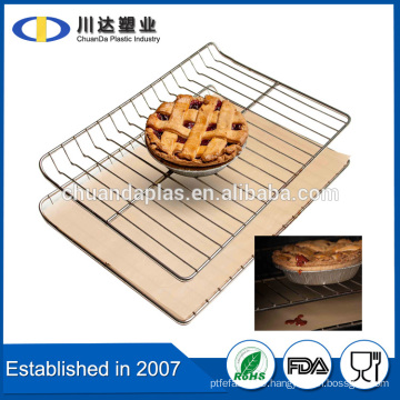 PFOA free reusable teflon baking sheet non-stick high temperature resistance 500F